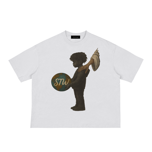 ! The World Is Yours Boxy Tee (Matthew 5:14-16)