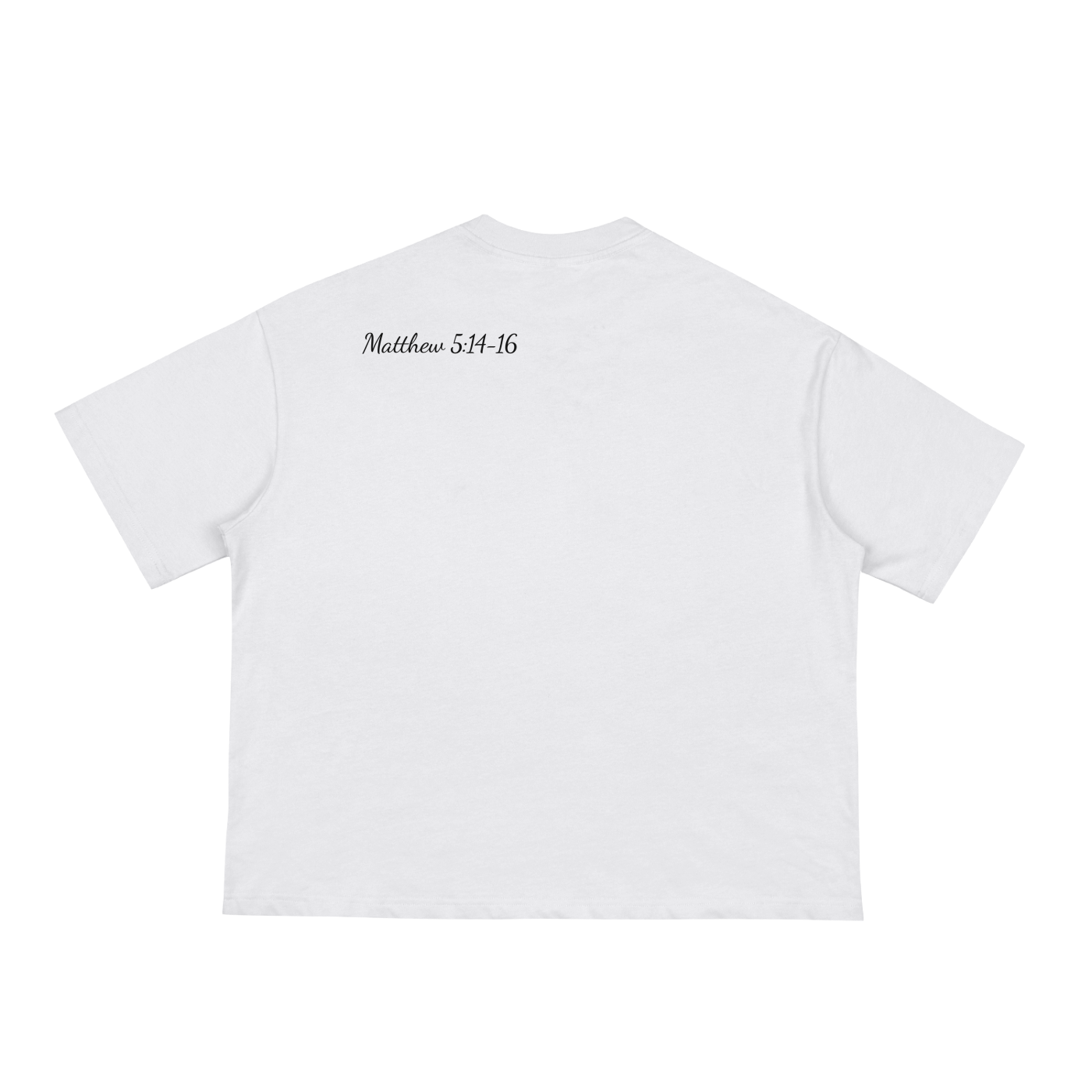 ! The World Is Yours Boxy Tee (Matthew 5:14-16)